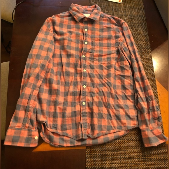 Men’s Aeropostale Flannel Button-down Shirt Medium - Picture 1 of 2